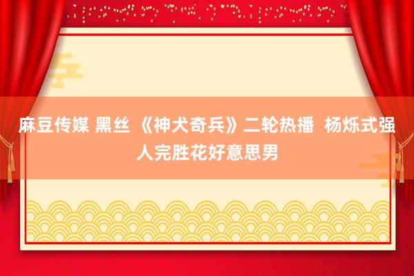 麻豆传媒 黑丝 《神犬奇兵》二轮热播  杨烁式强人完胜花好意思男